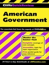 CliffsQuickReview<sup>TM</sup> American Government By Paul Soifer